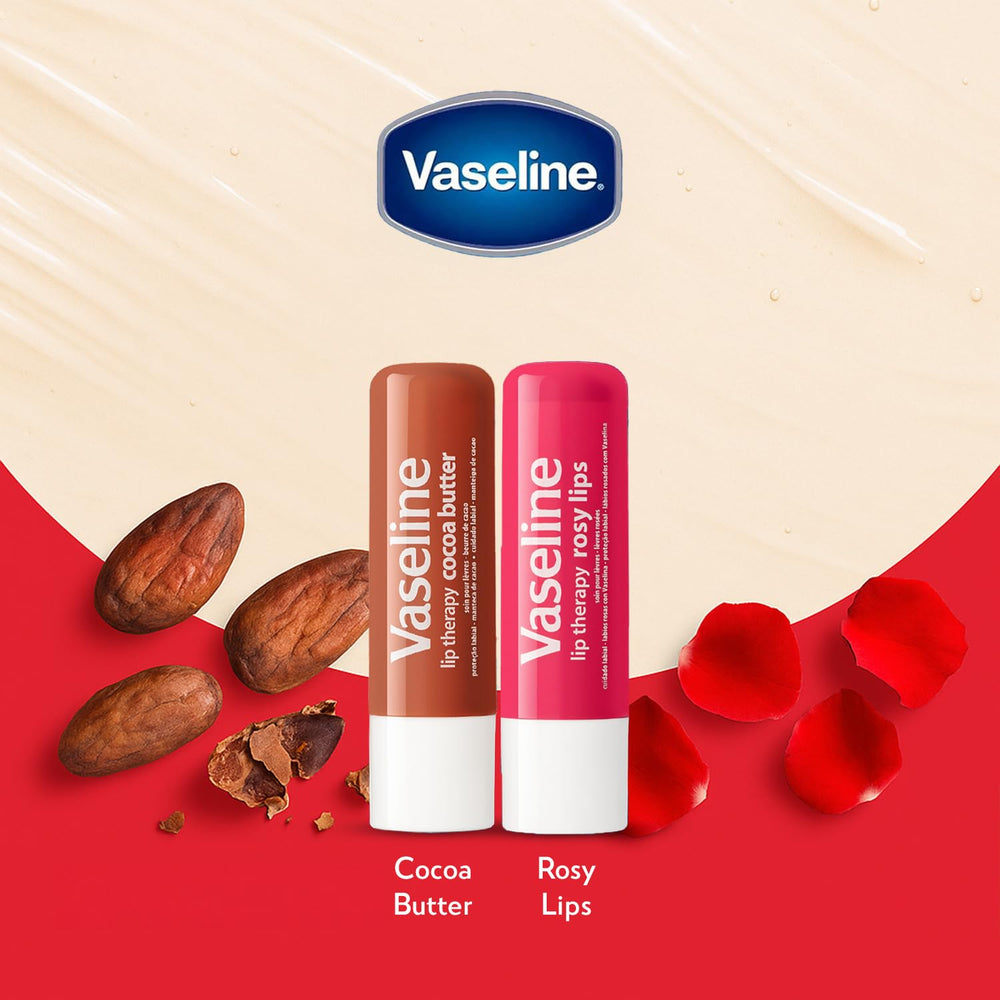 Bálsamo labial Vitamina E de Vaseline con textura hidratante.