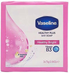 Vaseline Brillo Saludable barra jabón para hidratación suave y piel radiante