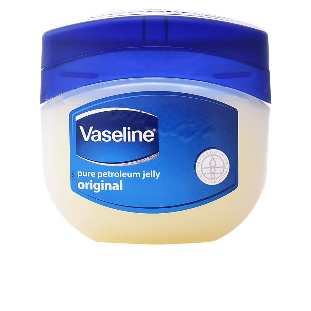 Vaseline Blueseal Jalea de petróleo original, hidratación suave para piel sensible y protección diaria.