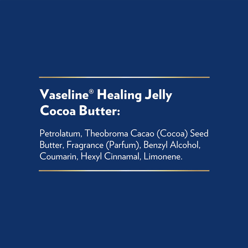 Uso multitarea de Vaseline Cocoa Butter Healing Jelly para manos y más.