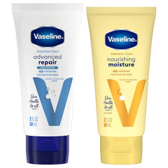 Vaseline Advanced Repair sin fragancia para piel seca, cuidado intenso.