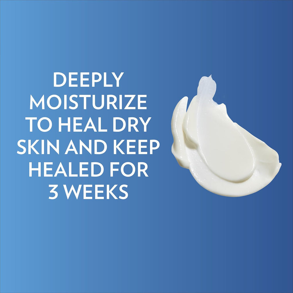 Vaseline cuidado rápido para piel seca sin fragancia.