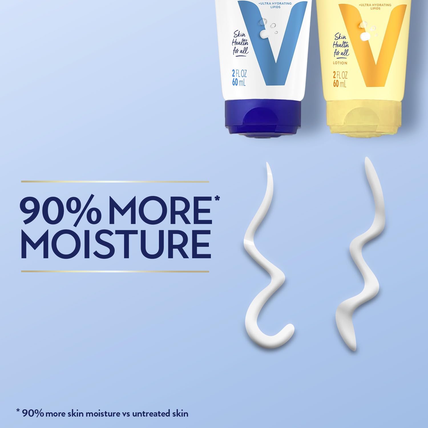 Vaseline crema hidratante profunda para manos y cuerpo.