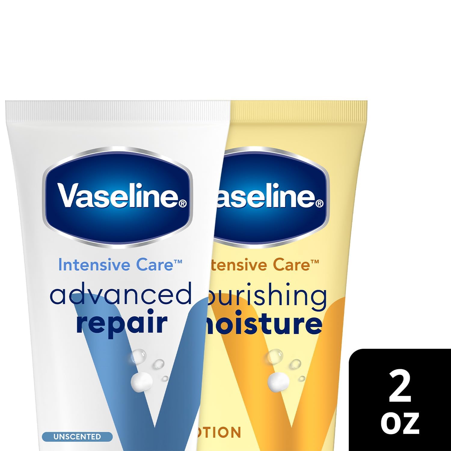Vaseline crema de viaje sin fragancia para uso diario.