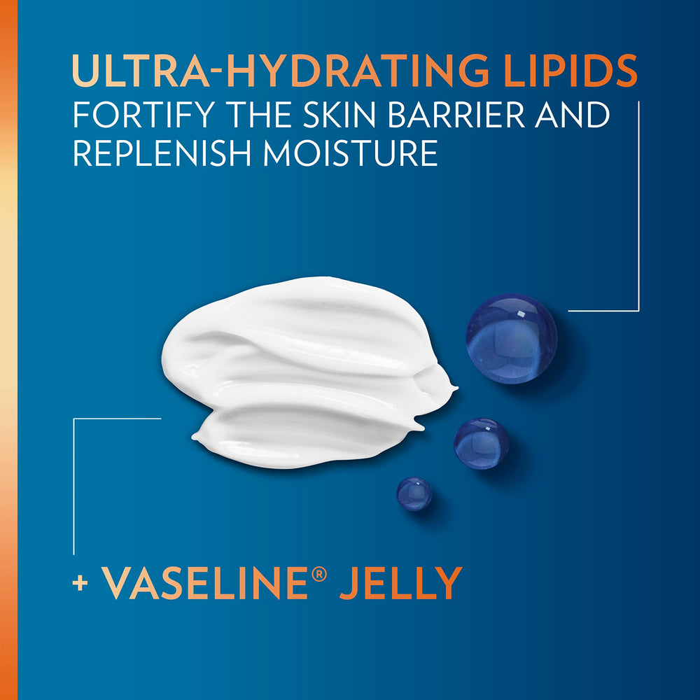 Vaseline Cuidado Diario Hombre Piel con humedad constante.