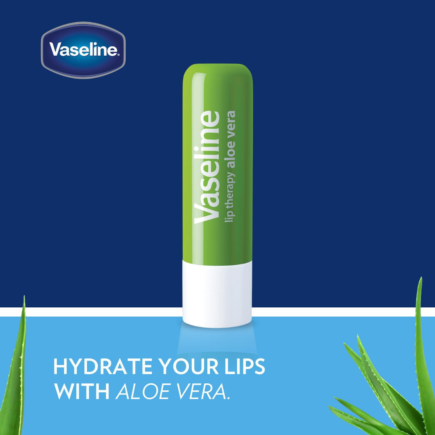 Vaseline Lip Therapy Rosy bálsamo labial en tubo con toque rosado