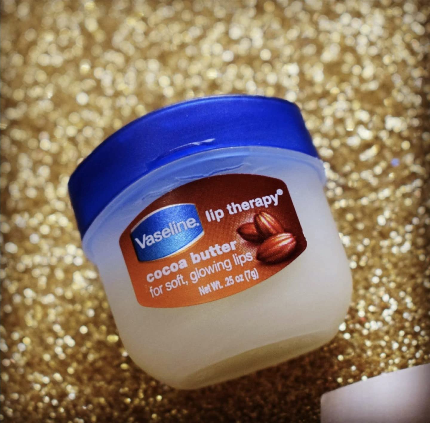 Vaseline Lip Therapy Cocoa Butter mini bálsamo labial con textura suave