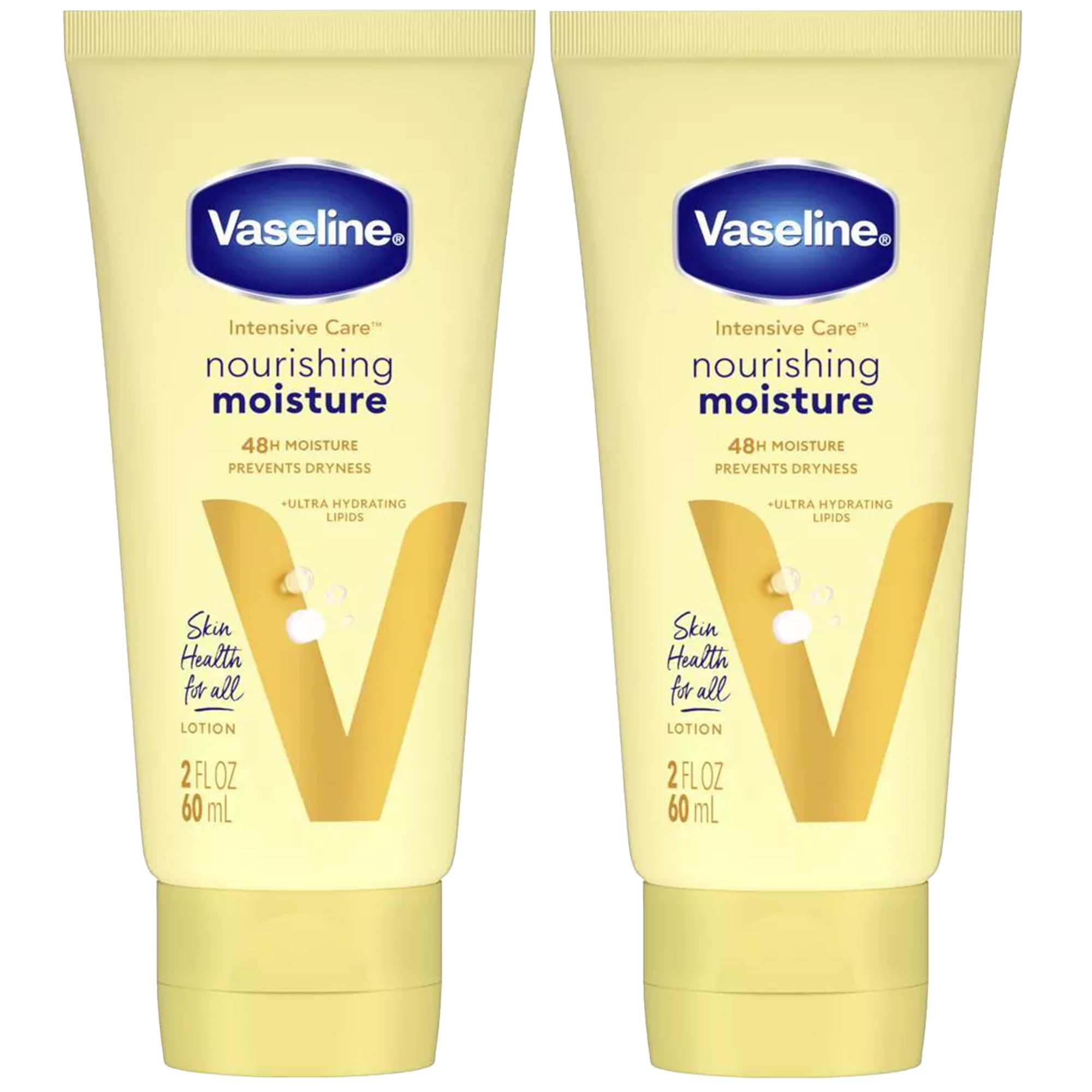 Vaseline Loción Cuidado Intensivo en doble paquete para piel seca y cómoda