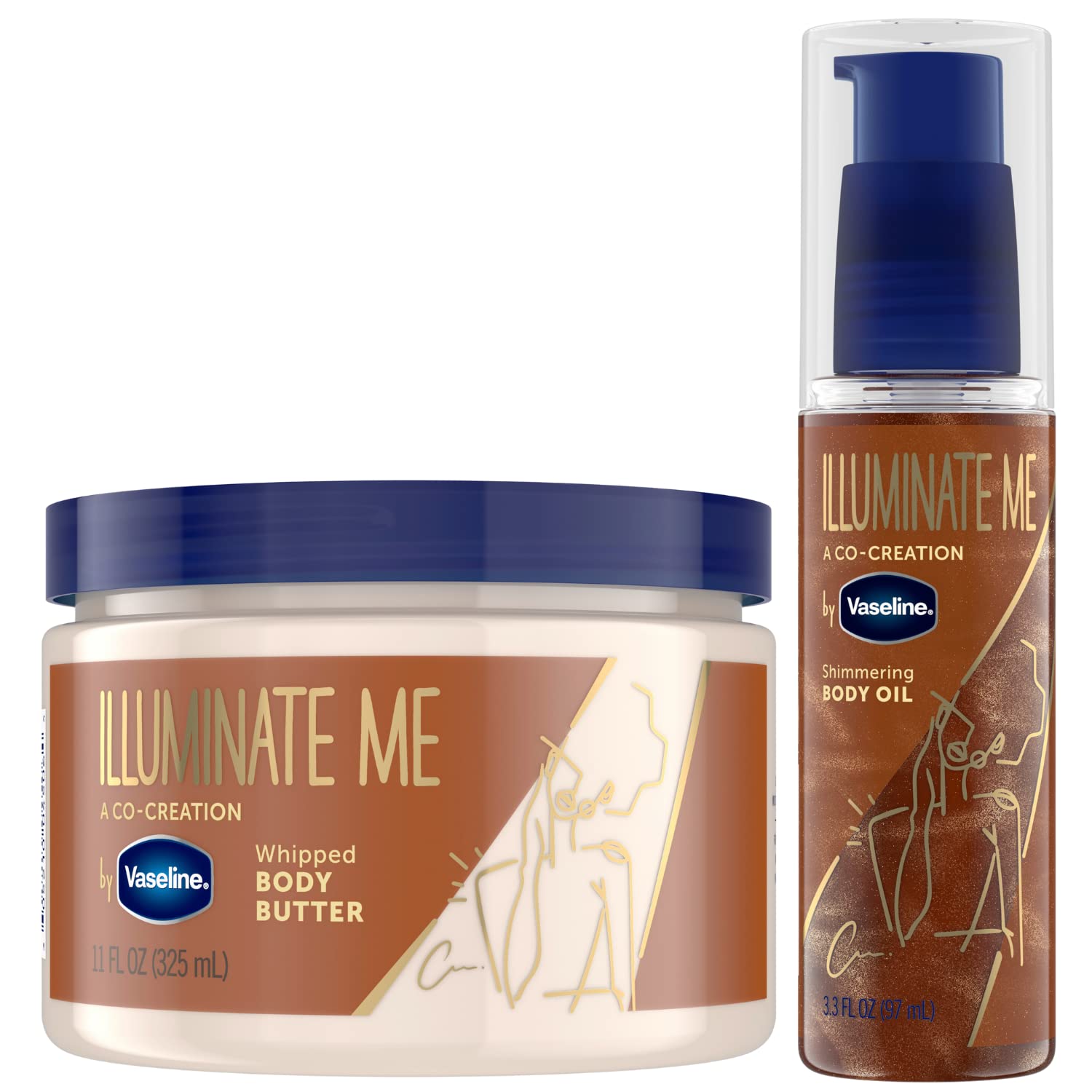 Vaseline Ilumina Me mantequilla corporal batida hidrata la piel