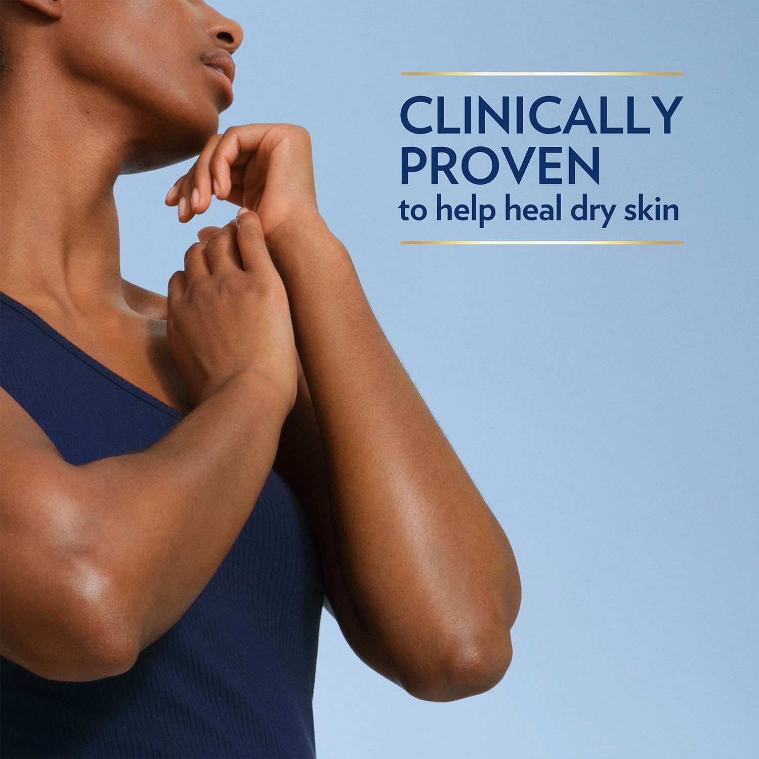 Cuidado para bebé con Vaseline, forma suave y protectora.