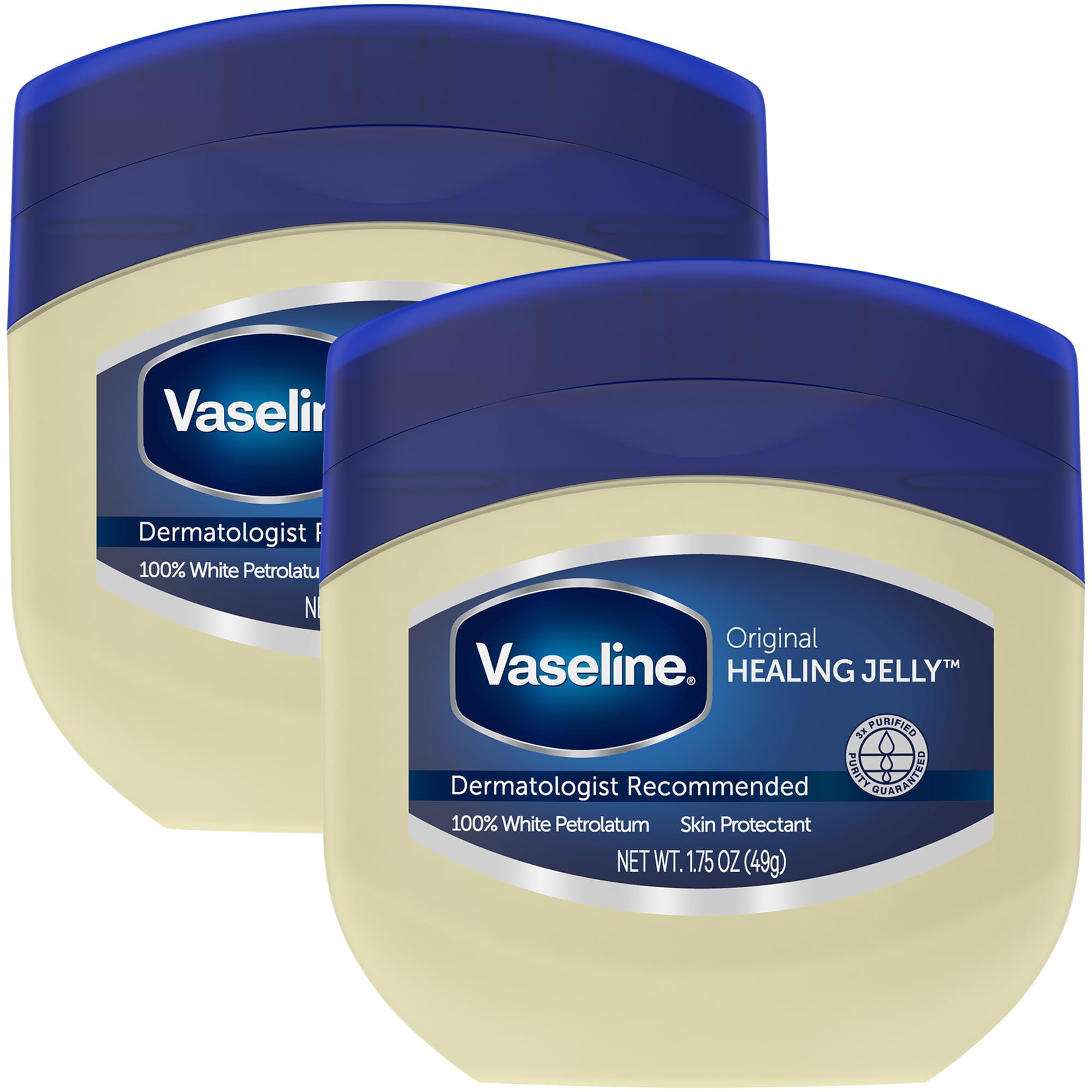 Vaseline Petroleum Jelly mini frascos, protección rápida para piel seca durante viajes