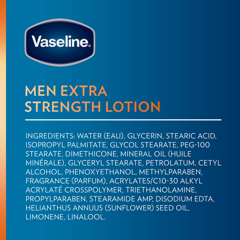Vaseline Set Cuidado Piel Hombres para rutina simple diaria.