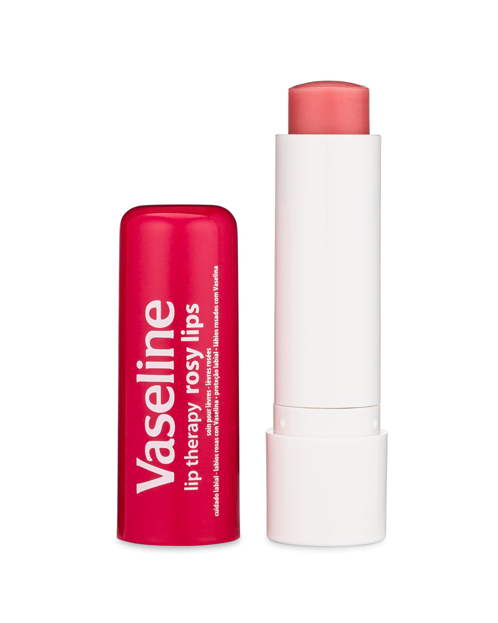 Vaseline Cuidado Labial Aloe Vera en barra, alivio suave y refrescante.