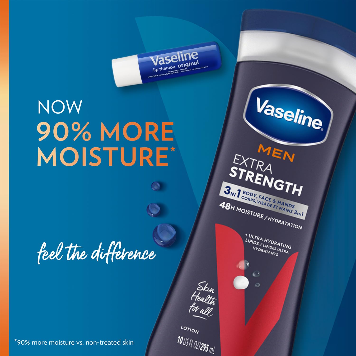 Vaseline Terapia Labial Hidratación Profunda cuida los labios.