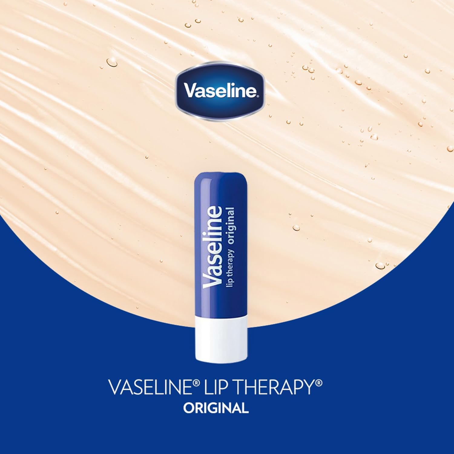 Vaseline Terapia Labial Original, envase práctico para retoques rápidos