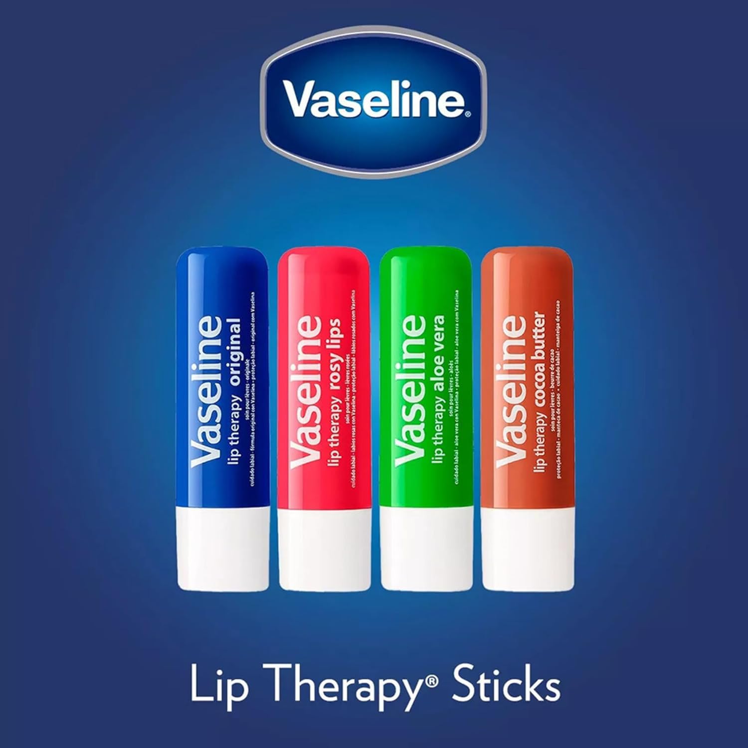Vaseline Terapia Labial Original, uso en cualquier lugar para suavidad