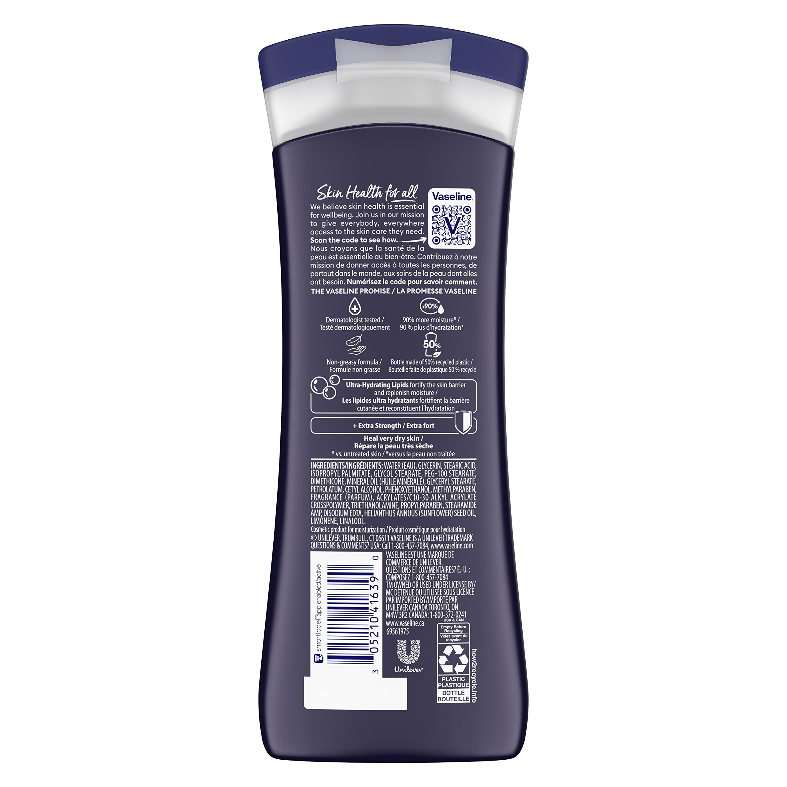 Vaseline Terapia Labial Original para labios secos con hidratación profunda.
