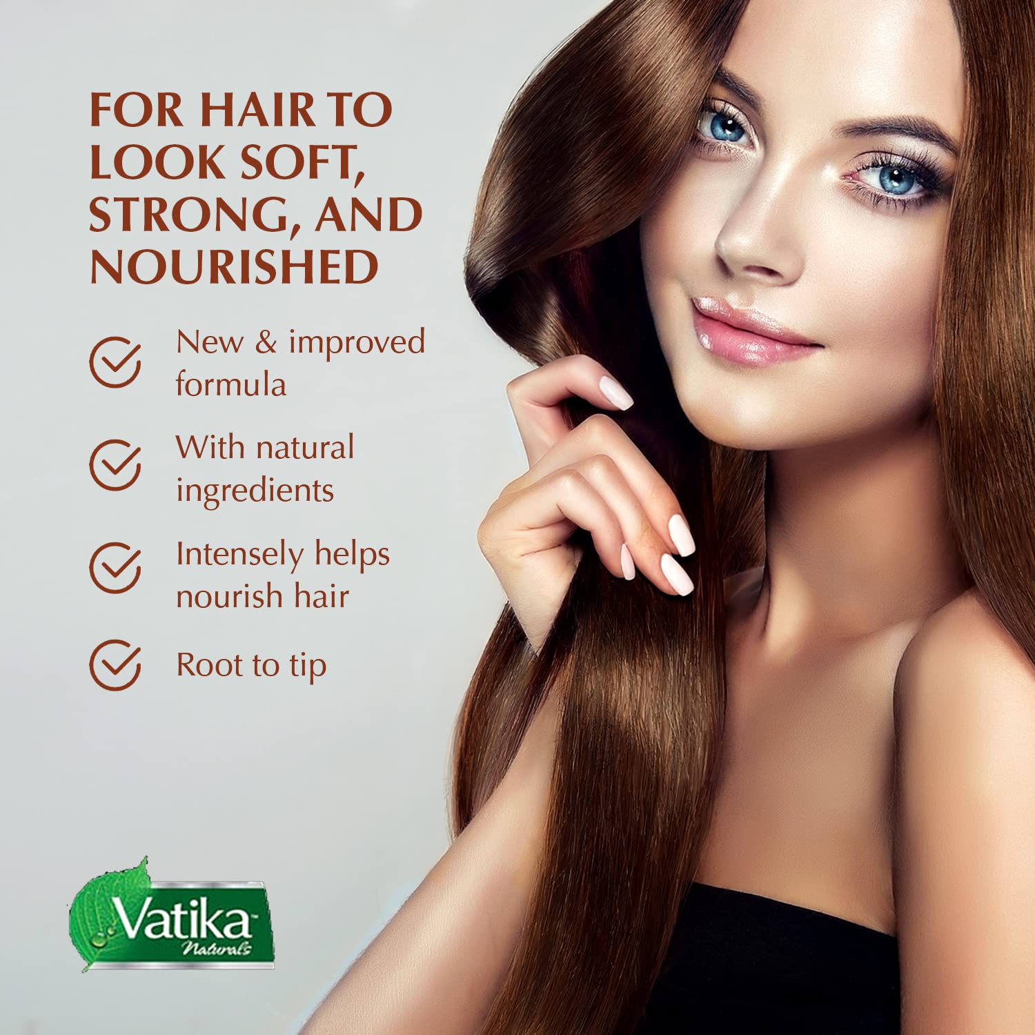 Vatika Naturals Cactus Enriched Hair Oil application overnight demonstrates deep nourishment