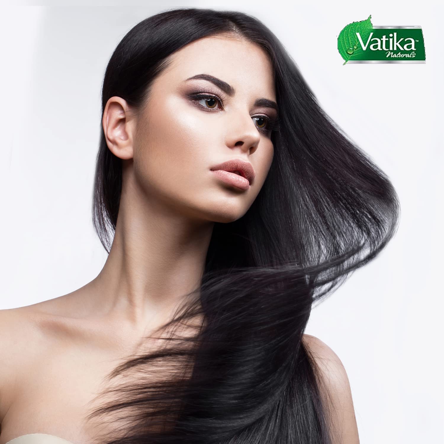 Vatika Naturals Cactus Enriched Hair Oil on hair reveals healthy shine