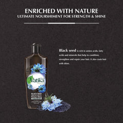 Cabello suave y brillante tras usar Vatika Naturals Dabur