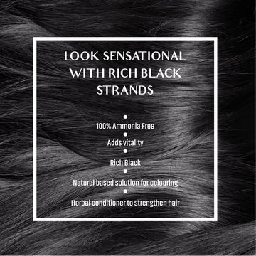 Vatika Naturals cabello suave y brillante con cobertura de canas.