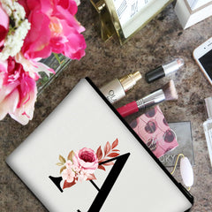 Vavabox bolso de maquillaje de gran capacidad para lápiz labial, perfume y brochas.