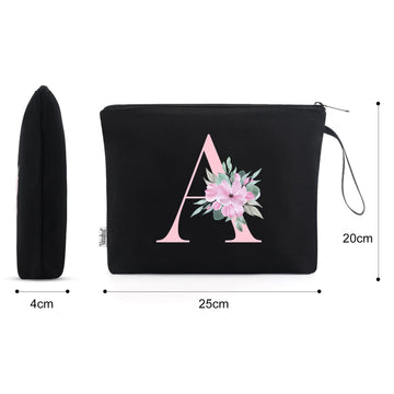 Vavabox bolso de maquillaje A-Z impresión corazón, detalle elegante para regalo