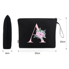 Vavabox bolso de maquillaje A-Z impresión corazón, detalle elegante para regalo