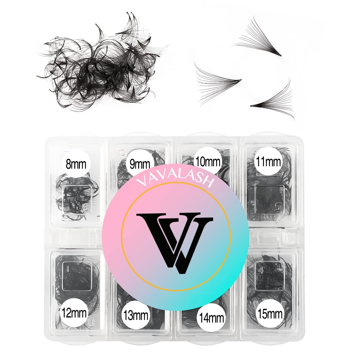 VAVALASH 600 extensiones preconfeccionadas en caja para ahorro de tiempo en salón