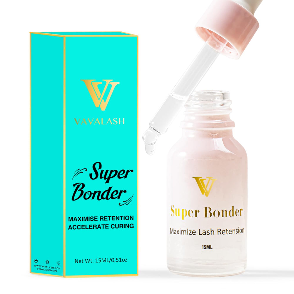 Bonder VAVALASH para pestañas: secado rápido en extensiones para un flujo de trabajo eficiente.