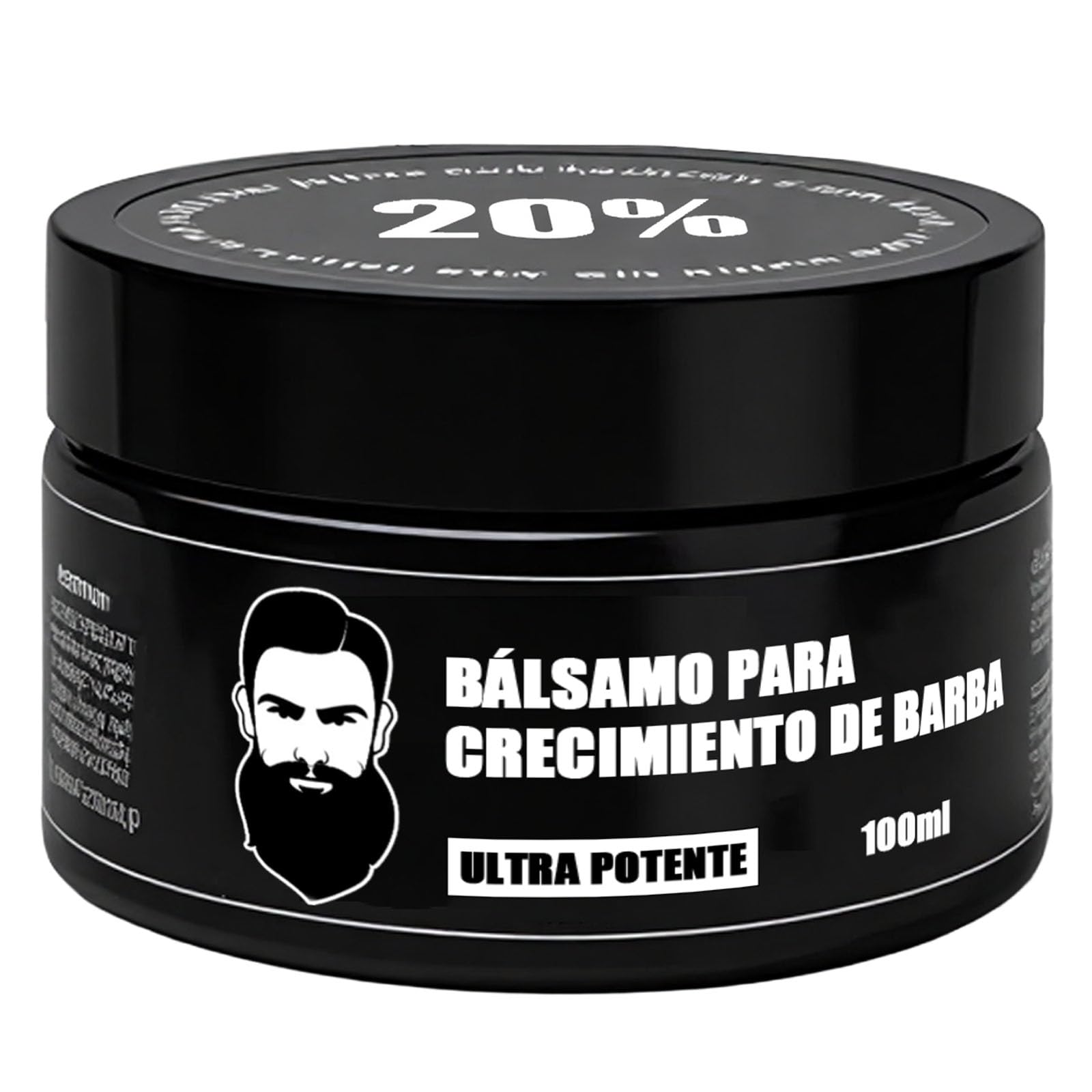 Vbolre Stimulateur-barbe : bouteille prête pour hydrater la peau et les poils.