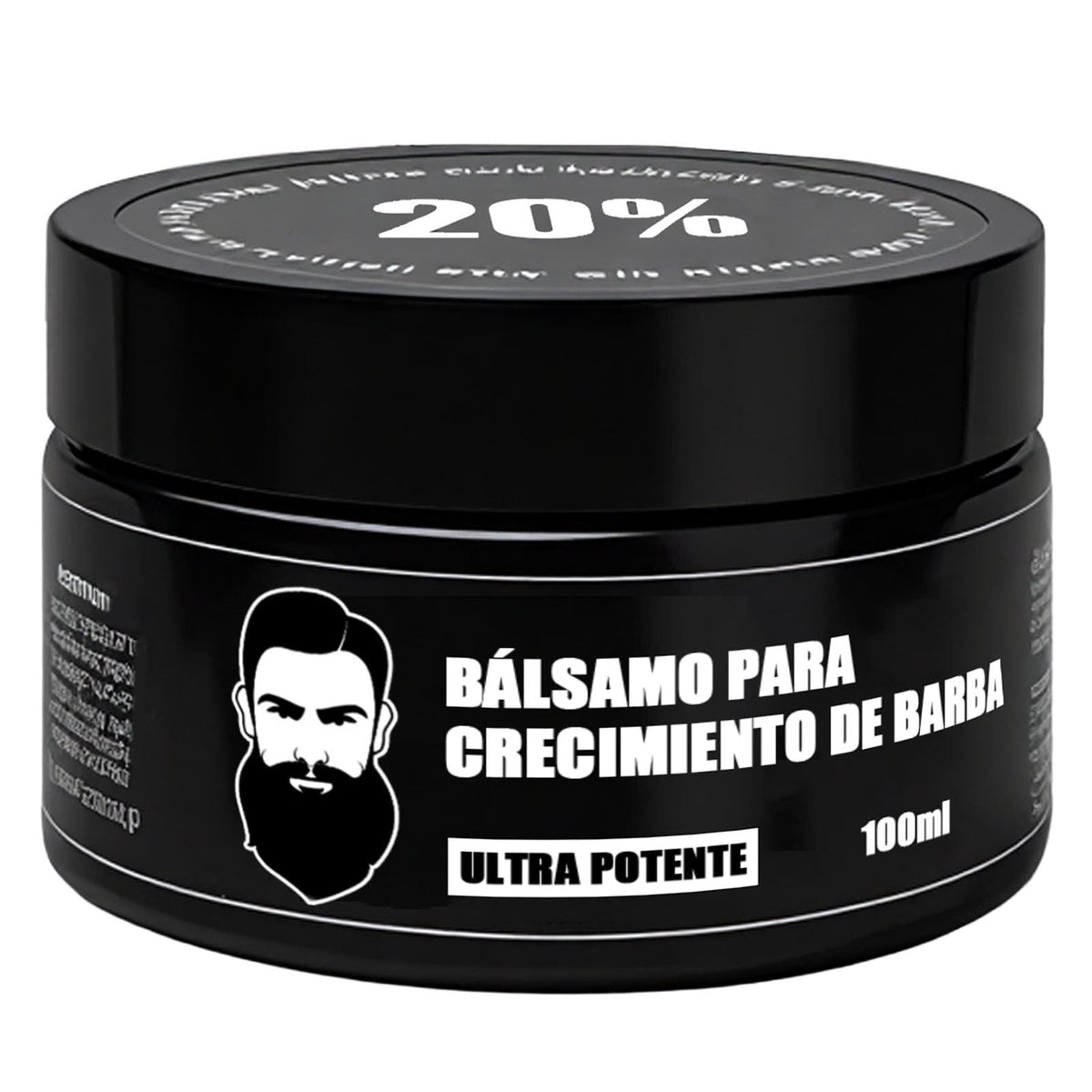 Vbolre Stimulateur-barbe : bouteille prête pour hydrater la peau et les poils.