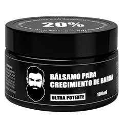 Vbolre Stimulateur-barbe : bouteille prête pour hydrater la peau et les poils.