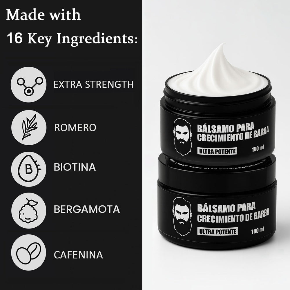 Vbolre Stimulateur-barbe : texture légère et absorption rapide.