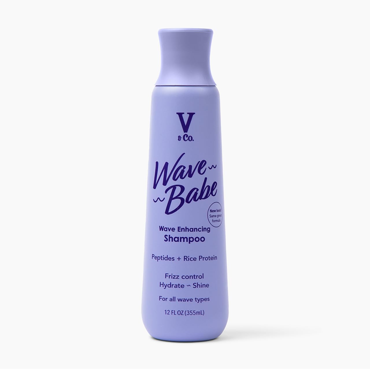V&Co Champú ondulado para definición de ondas en botella
