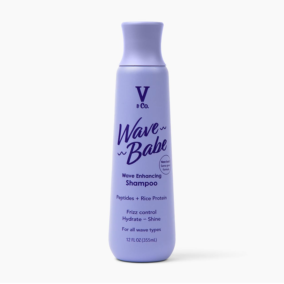 V&Co Champú ondulado para definición de ondas en botella
