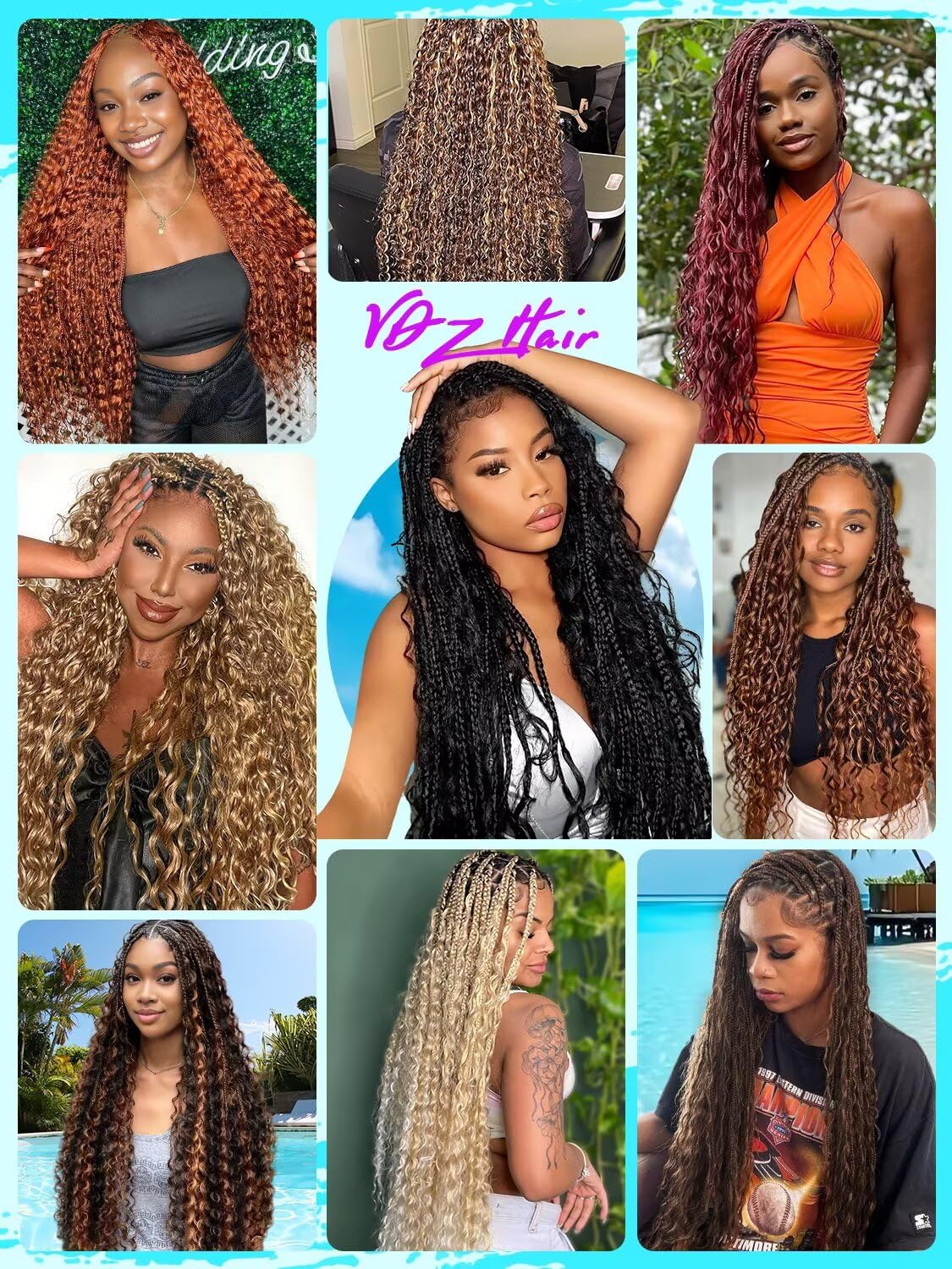 VDZ: uso diario y estilo boho con cabello trenzas sin costura