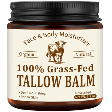 Envase Veakoo con grasa de vaca de pasto para hidratación diaria de la piel.