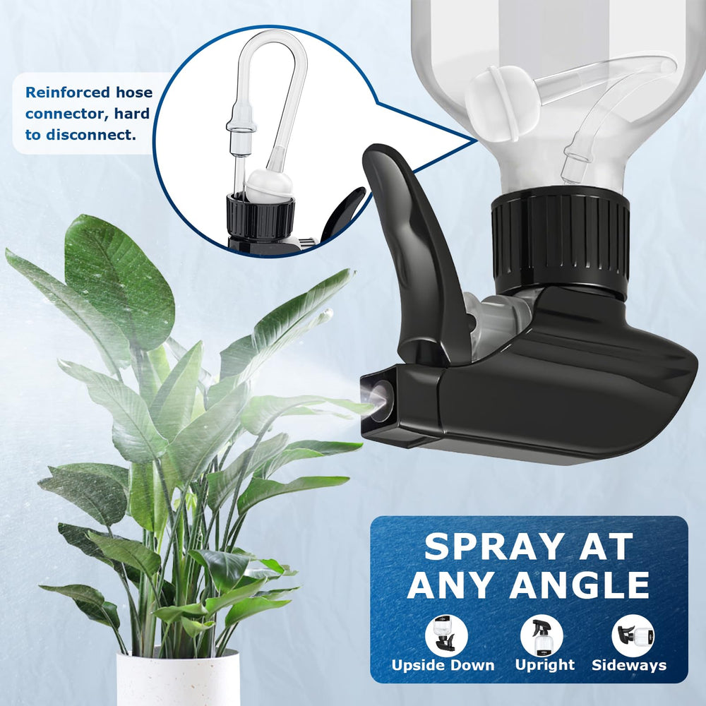 Veco botella con boquilla ajustable para spray fino y uniforme