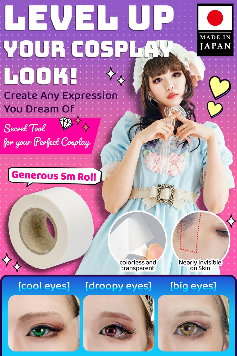 Vectill cinta elevadora cosplay, aplicación paso a paso para definición precisa