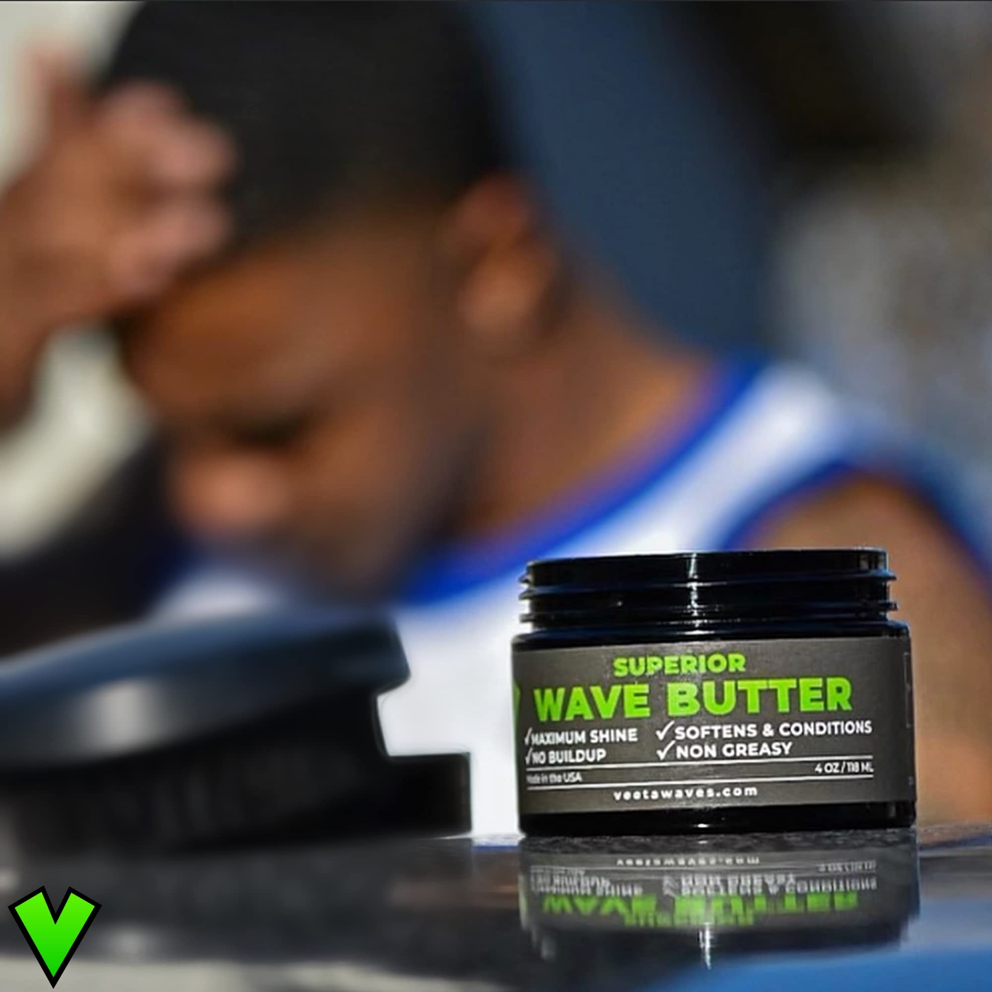 Veeta wave butter texture closeup showing rich hydration