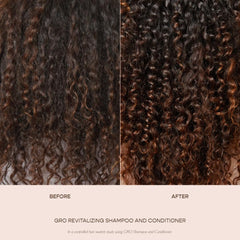 VEGAMOUR GRO Revitalizing Conditioner karmatin vegano fortalece sin peso.
