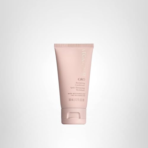 VEGAMOUR GRO Revitalizing Conditioner reduce el quiebre y aporta brillo.