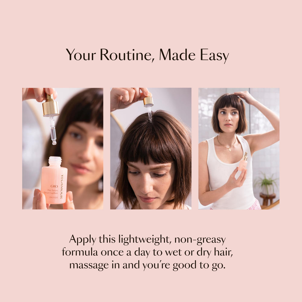 VEGAMOUR GRO Serum cabello más resiliente, aspecto saludable diario
