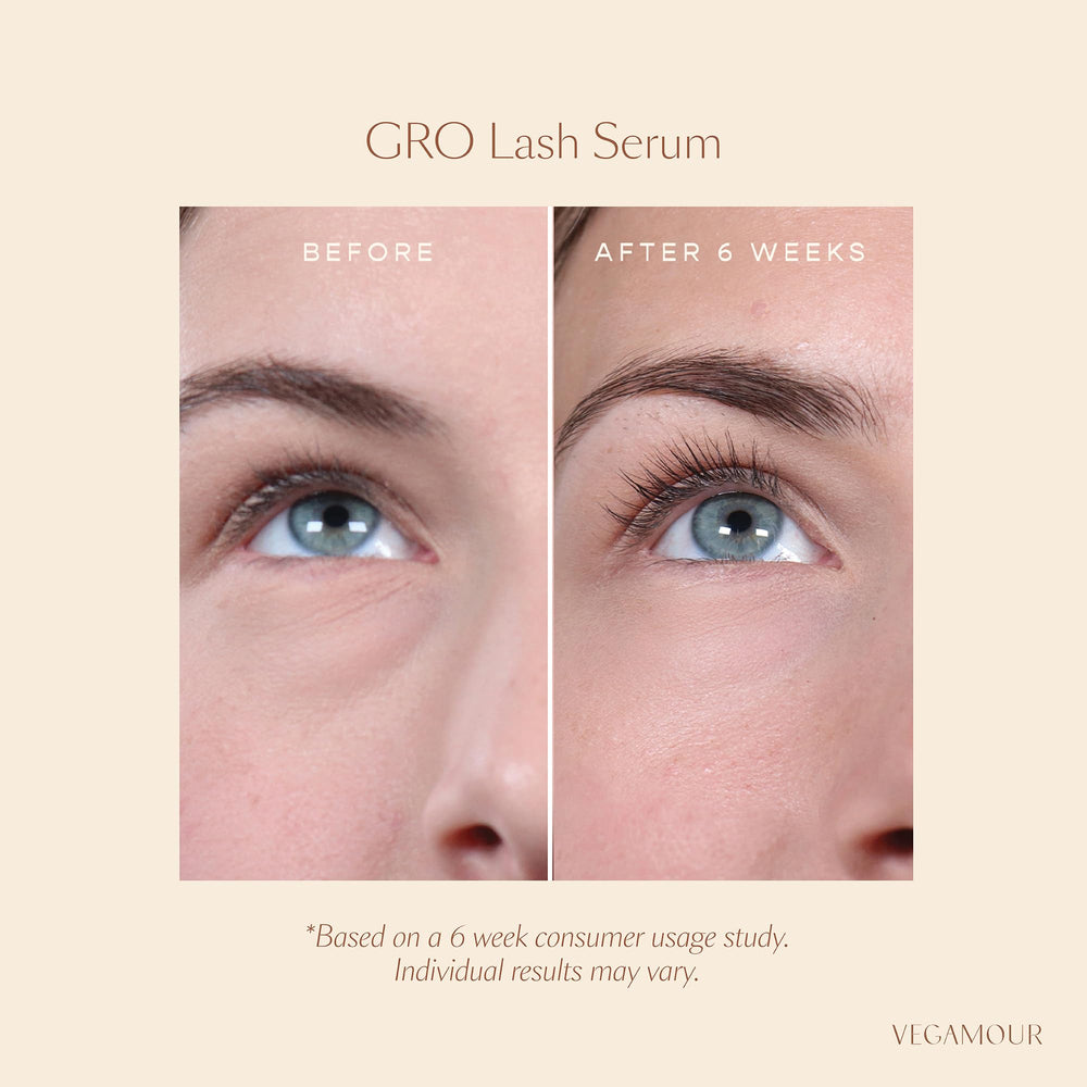 Formule vegan sans hormones pour une approche responsable du soin des cils.
