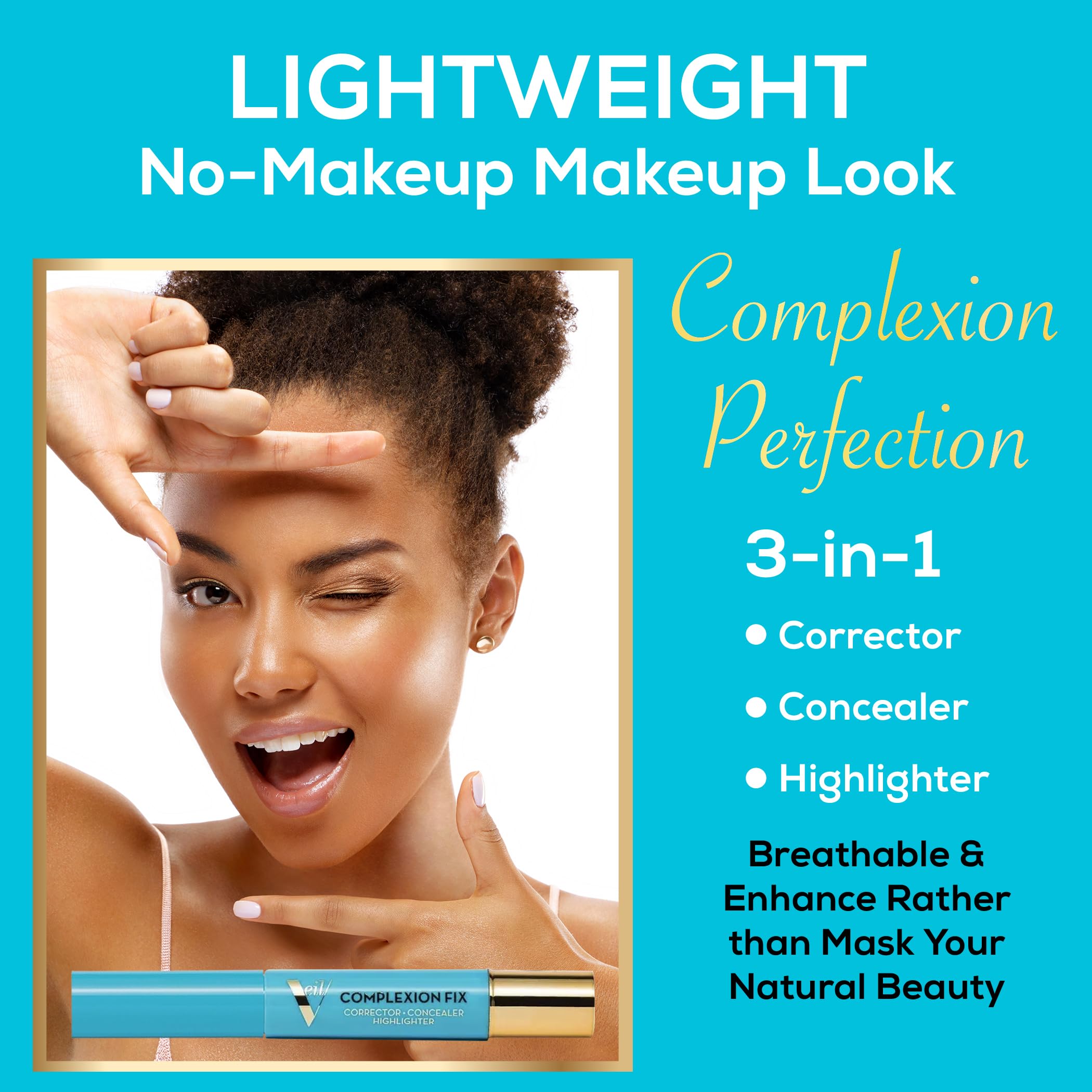 Veil Cosmetics Concealer Pen – Correction ciblée des imperfections et cernes avec application précise