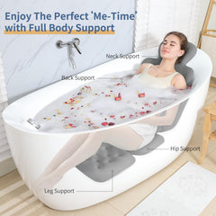 VEILS almohada de baño, apoyo para espalda y columna, favorece una postura cómoda.