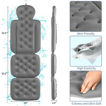VEILS almohada de baño incluye bolsa de lavado para cuidado fácil.