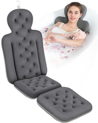 VEILS almohada de baño con ventosas 160, sujeción estable para sesiones relajantes.