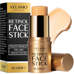 VELAMO ADVANCED Bastón-retinol-rostro: aplicación suave para suavizar la piel.